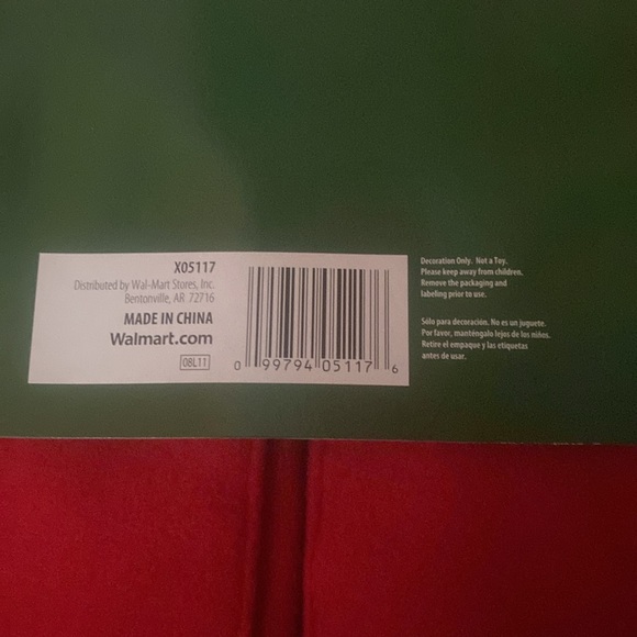 NWT Holiday Time Snowman Tree Skirt 48” - Picture 6 of 9